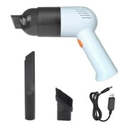 FNYOXU Portable Vacuum Cordless,Rechargeable Vacuum Cleaner. Powerful Suction Visual Bucket 2000 MAh Battery Lightweight 120W 12000 Pa Handheld Vacuum Cleaner for Car